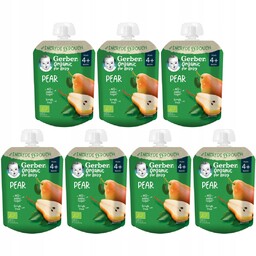 Deserek Gerber Mus Organic Gruszka po 4. miesiącu