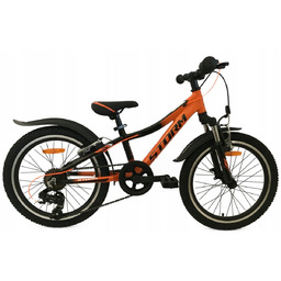 Rower STORM RACER 20 2VBR pomarańczowy/czarny