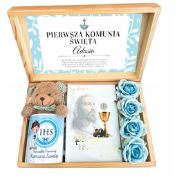 Zestaw prezentowy Prezent na Komunię Dla Dziecka Pamiątka