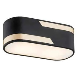 Plafon nowoczesny TONI 4372 czarny złoty designerski -