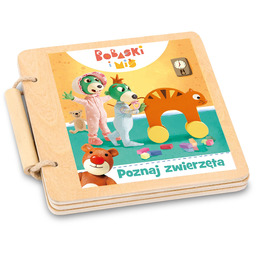Trefl - Poznaj Zwierzęta, Zabawki Drewniane, Bobaski