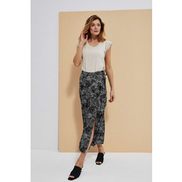 Wzorzysta spódnica z wiskozy-S