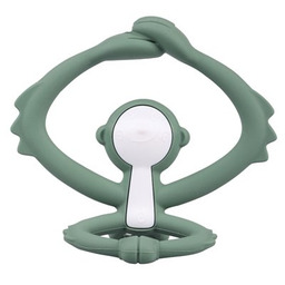 Mombella Gryzak uchwyt Zabawka Małpka Sage