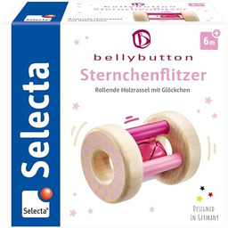 Selecta 64001 Sternchenflitzer, zabawka do chwytania i grzechotka