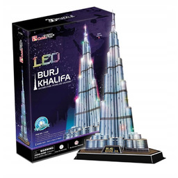 Puzzle 3D Burj Khalifa Led, Cubic Fun
