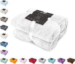 DecoKing Koc 160x210 cm narzuta mikrofibra plusz miękki