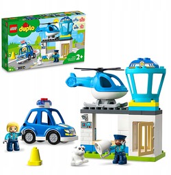 Lego Duplo 10959 Posterunek Policji I Helikopter