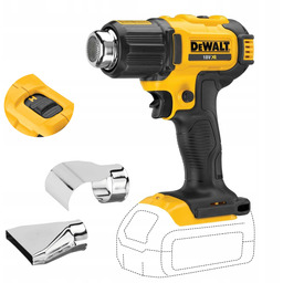 Dewalt Opalarka bezprzewodowa 18V Solo body Dysze