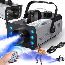 Wytwornica Dymu Mgły Dymiarka 1200W Pilot 6 Led