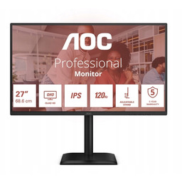 Monitor 27 cali 2K Aoc Q27E4U Ips 120Hz