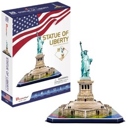 CUBIC FUN Puzzle 3D Statua Wolności C080H (40
