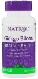 Natrol Ginkgo Biloba 60 Caps