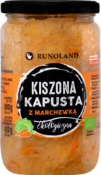 KAPUSTA KISZONA Z MARCHEWKĄ BIO 680 G (410