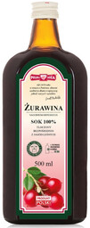 Sok z owoców żurawiny 500 ml - Polska