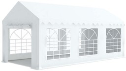 Biały namiot imprezowy ogrodowy Drezno 3x6 m Garden