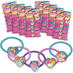 CRAZE GALUPY UNICORN gumki do włosów dla dzieci,