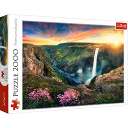 TREFL Puzzle Wodospad Haifoss Islandia 27091 (2000 elementów)