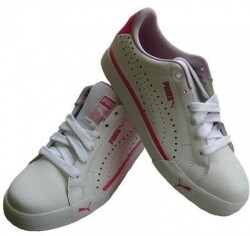 PUMA SKORZANE lekkie ADIDASY biało-rózowe r 37,5
