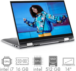 2w1 DELL Inspiron 5410 i7-1195G7 16GB 512SSD 14#8221;