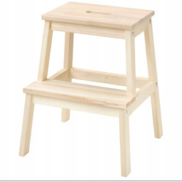 Ikea Bekvam taboret ze schodkiem podest Osika