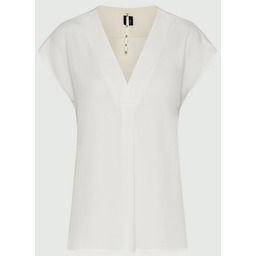 blusa damskie biały wełna