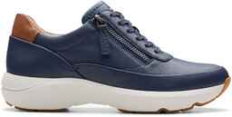 Sneakersy Clarks Tivoli Zip 26176649 Granatowy