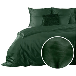 Pościel satynowa komplet 160X200 NOVA3 c.zielony