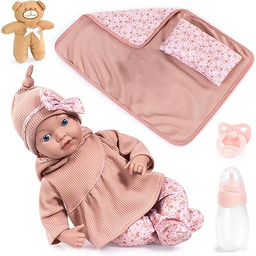 Bayer Design 93827AO Lalka bobas Reborn, realistyczna, 38