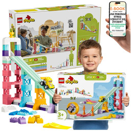 LEGO DUPLO Kreatywne Rampy 3w1 Tor Wyścigowy Auta