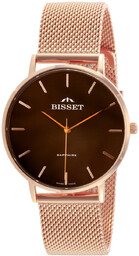 Szwajcarski zegarek damski Bisset ARITTE Szafir rosegold bt