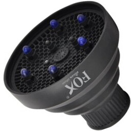 Fox SILICONE Dyfuzor uniwersalny do suszarek, kolor czarny