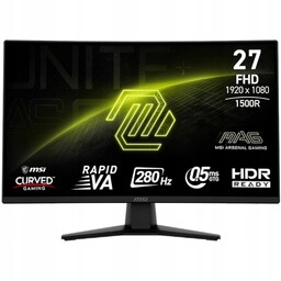 Msi Mag 274CXF Curved 27" 280Hz 0,5ms Rapid