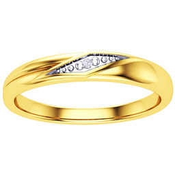 Złoty Pierścionek 375 z Brylantem