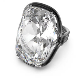 Biżuteria SWAROVSKI 5610738. Pierścionek, Kolor czarny. Kobieta.