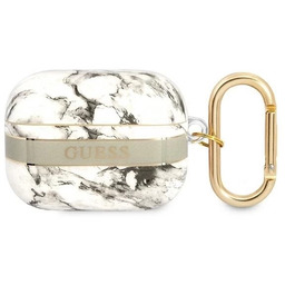 Guess GUAPHCHMAG AirPods Pro cover szary/grey Marble Strap