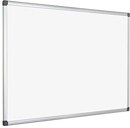 Tablica magnetyczna suchościeralna lakierowana rama aluminiowa 60x90 BI-OFFICE