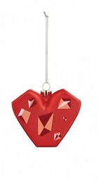 Alessi CHRISTMAS Zawieszka Choinkowa - Bombka Serce Amore