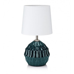Markslojd lampa stołowa Lora 106882 zielona ceramiczna