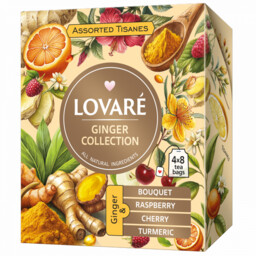Zestaw herbat Assorted herbal tea GINGER, Lovare, 4