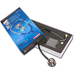 GIMA CLASSIC DUAL HEAD CZARNY Stetoskop internistyczny, głowica
