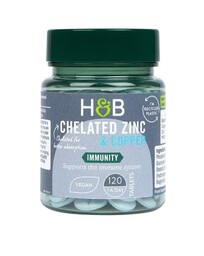 Chelatowany Cynk i Miedź, 15 mg, Holland &