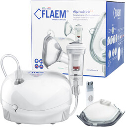FLAEM ALPHANEB 4.0 Inhalator tłokowy z nebulizatorem RF9,
