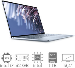 Ultrabook Dell XPS 9315 i7-1250U 32GB 1TB SSD