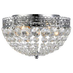 Markslojd plafon lampa sufitowa Saxholm 106062 chrom kryształy