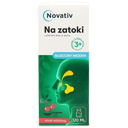 Novativ Na zatoki, płyn, 120ml -> Odbiór