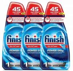 Finish All-in-1 MAX Zestaw Żelu do Zmywarki