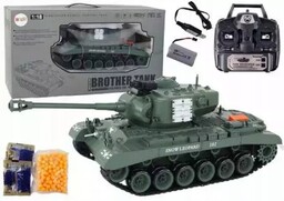 Czołg Leopard R/c Armata 1:18 szary 530x285 mm