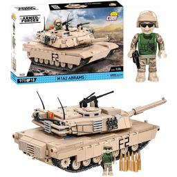 Cobi 2622 amerykański Czołg M1A2 Abrams 975 el.