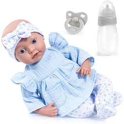 Bayer Design 93827AL Lalka bobas Reborn, realistyczna, 38