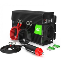 Green Cell Przetwornica 12V/230V 500W/1000W Mod sinus